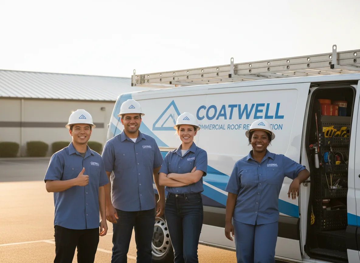 Commercial roof coating company in Le Roy, NY